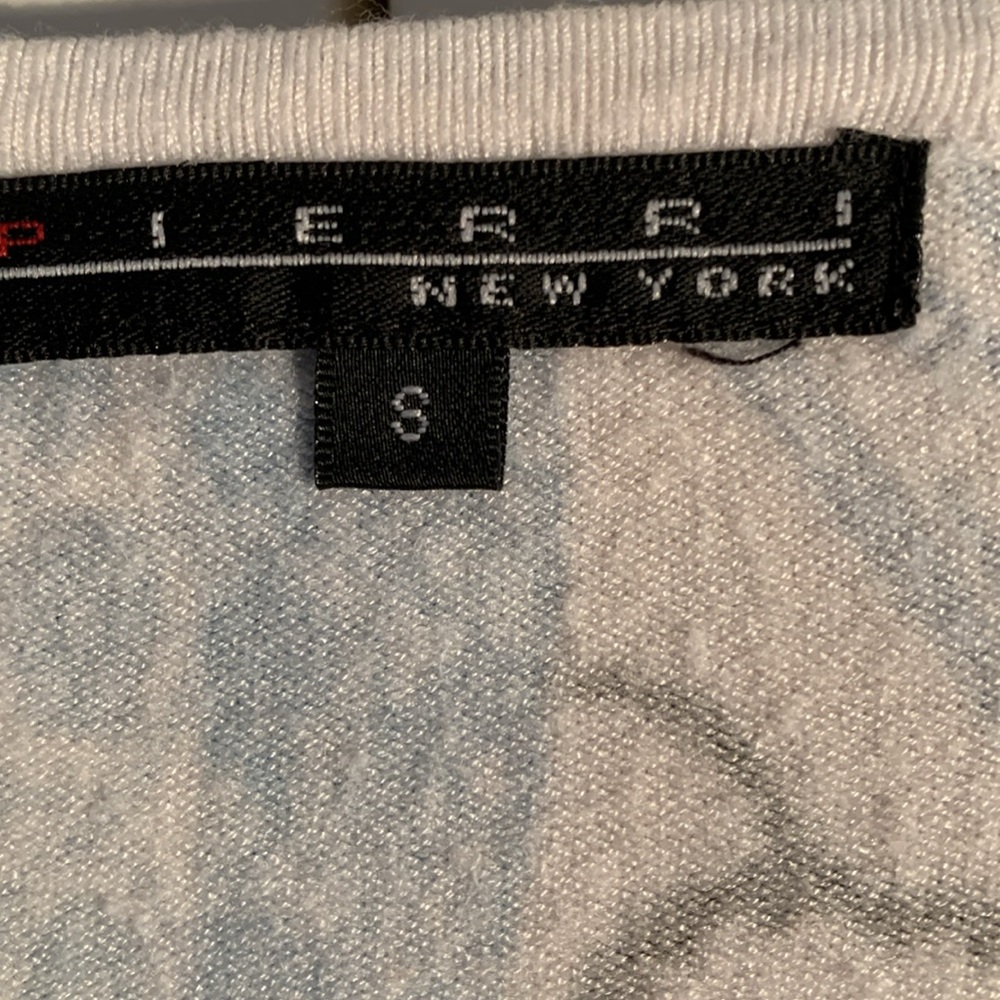 Pierre NY Floral Crew Neck Sweater EUC - Picture 4 of 6